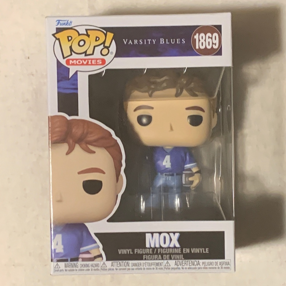 Mox varsity blues Funko pop (NWT)